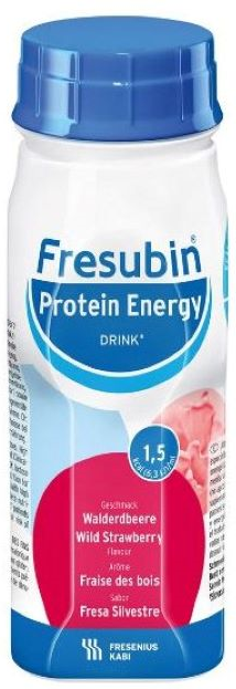 Fresubin Protein Energy Drink Morango Silvestre 4x200ml
