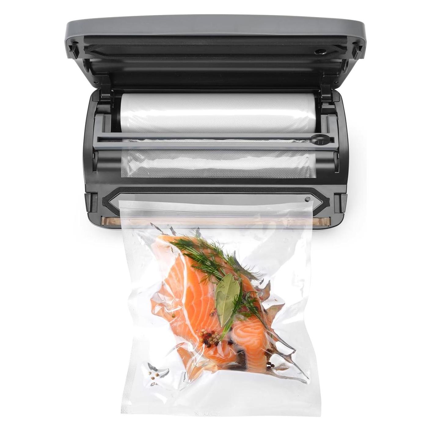 Hendi Vakuum-Verpackungsmaschine für Vakuumbeutel auf der Rolle,, Budget Line, 385x205x(H)95mm (201626)