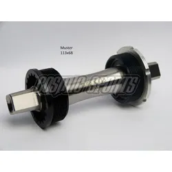 White Industries Titanium Innenlager, 4-Kant, 113x73mm