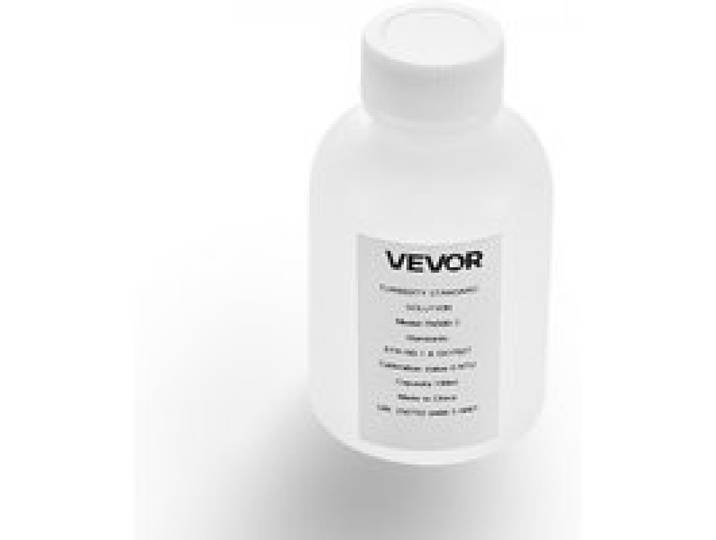 VEVOR Trübungskalibrierlösung 0 NTU 100 ml, Standard-Trübungslösung zum Nachfüllen für Trübungsmessgeräte, Nulldrift für stabile Konzentration, gebrauchsfertig, geeignet für weißes/rotes Licht