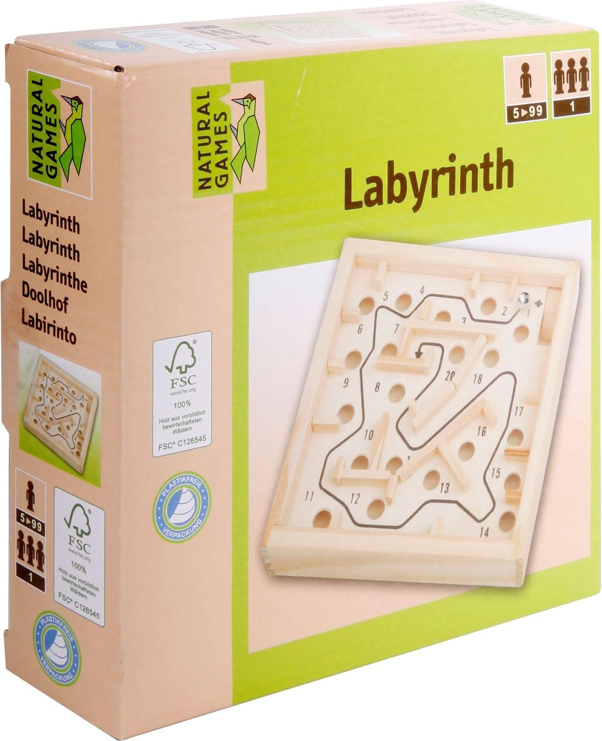 The Toy Company TTC Natural Games Houten Labyrint