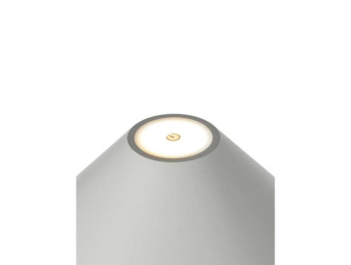 Hygge Portable Tafellamp Ø19 Warm Grey - Halo Design - Balkon - Metaal