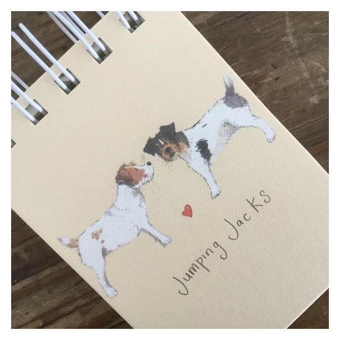 Incood Kołonotes A7 SSN02 Jack Russell Terrier (A7, Liniert, Harter Einband) (48020506)