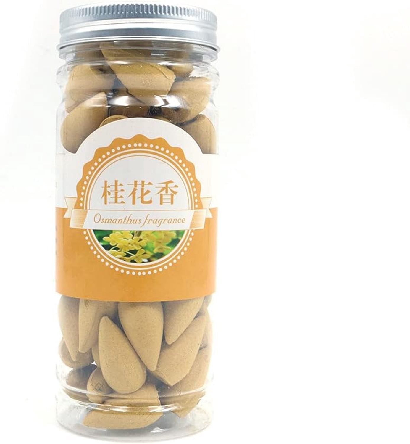 60x Terugvloeiende Wierookkegels Osmanthus - Natuurlijke Geur