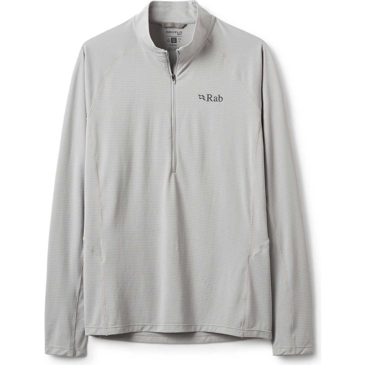 Rab Sonic LS Zip light zinc (LZN) S QCC-53-LZN-SML