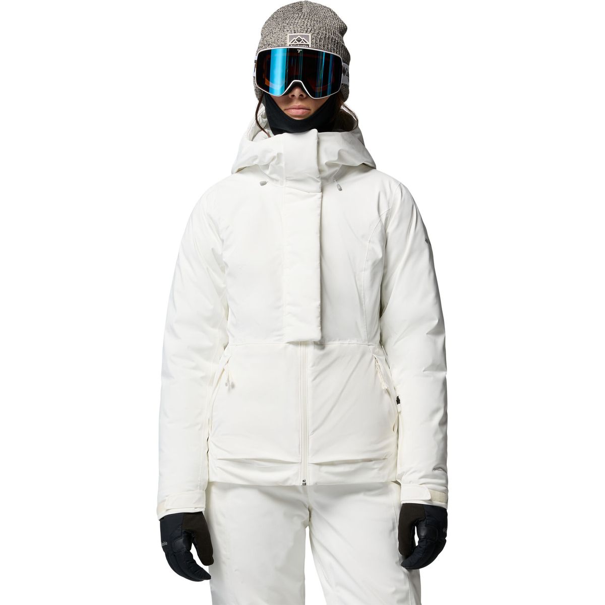 Columbia Women’s Roffe Ridge Down Waterproof Ski Jacket sea salt (125) S 217084-2170841-125-S