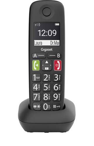 Gigaset E290HX Mobilteil Schwarz