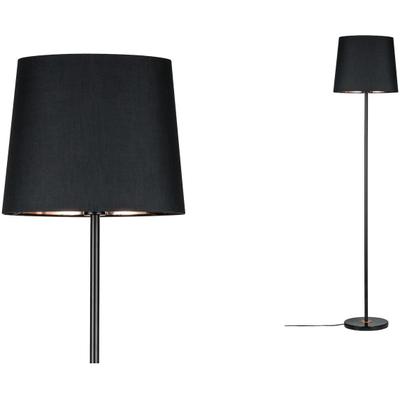 PAULMANN LED Stehlampe "Enja", schwarz (schwarz, kupferfarben), 1, Ø 36cm H: 160cm, 1 Stk., Leuchten, E27, LED Stehlampe