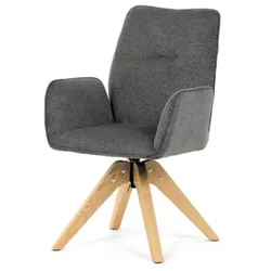 Autronic Esszimmerstuhl Stoff grau DCH-C2148 GREY2