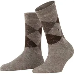 BURLINGTON Whitby Damen Socken, Größe 36 in Braun 5413