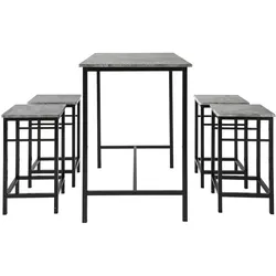 SoBuy, Bartisch, Bartisch (60 x 100 x 87 cm, 60 x 100 x 87 cm)