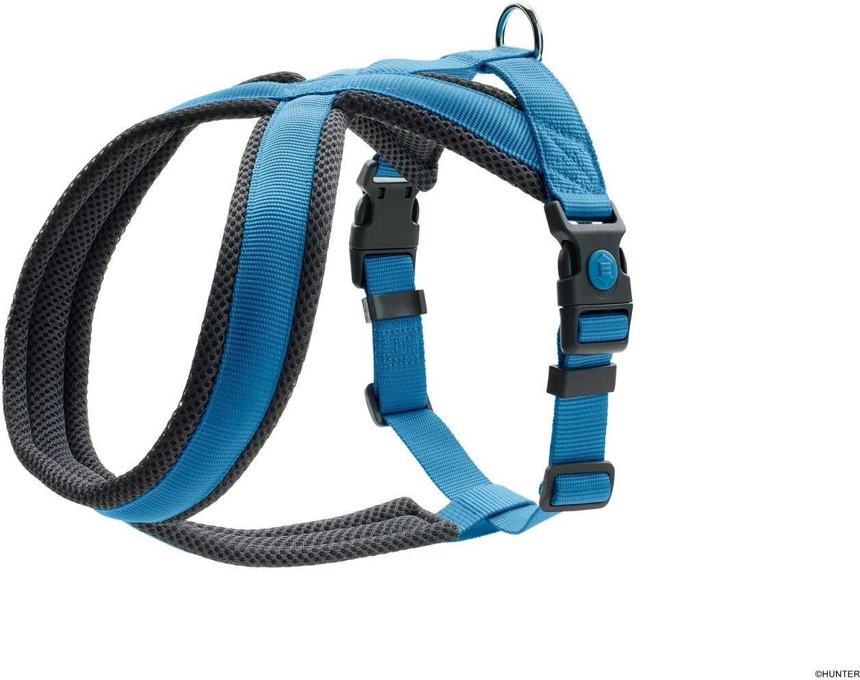 DOG SPORT HUNTER Geschirr London Comfort L/1, hellblau