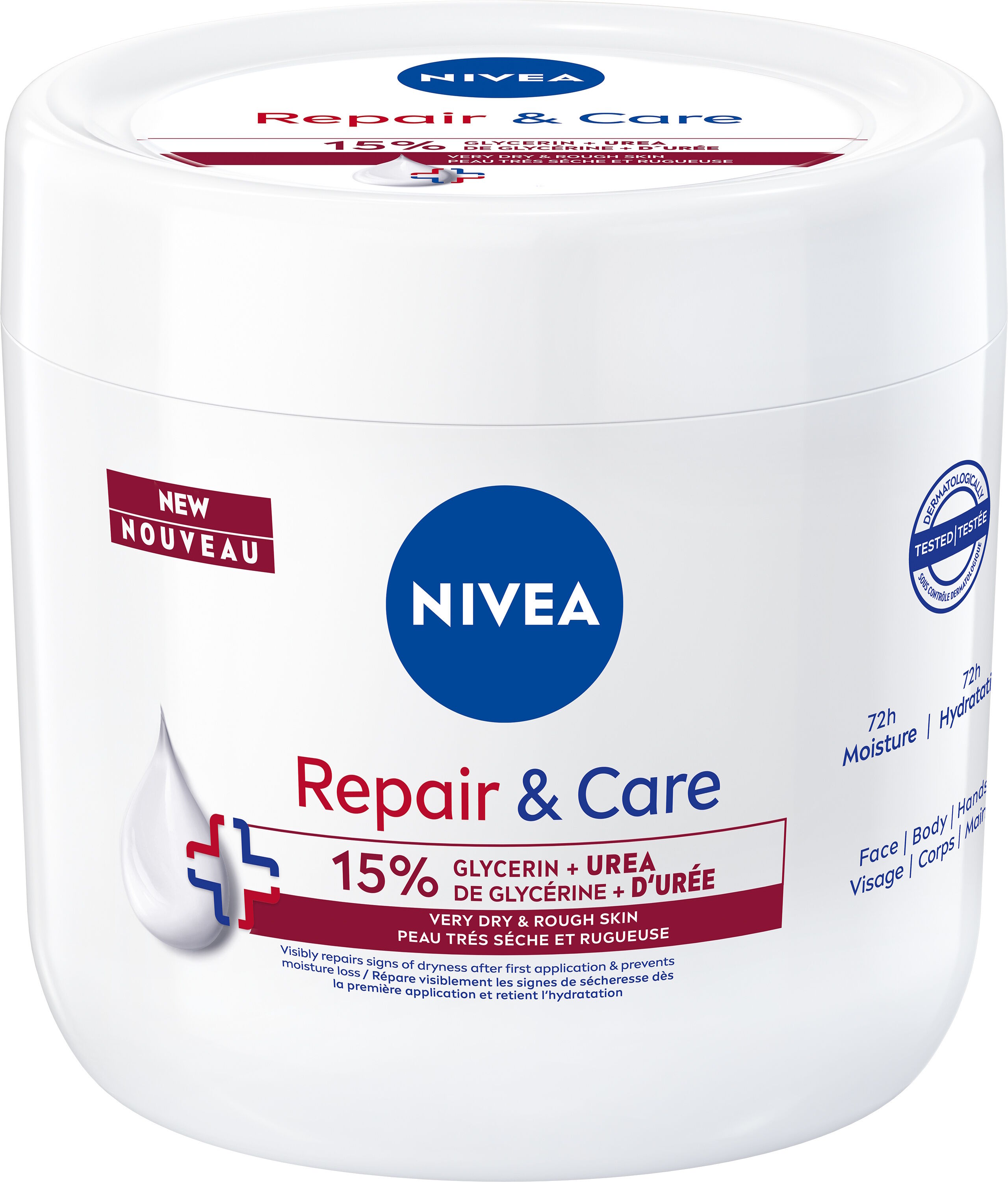 NIVEA Repair & Care Body Cream UREA 400 ml