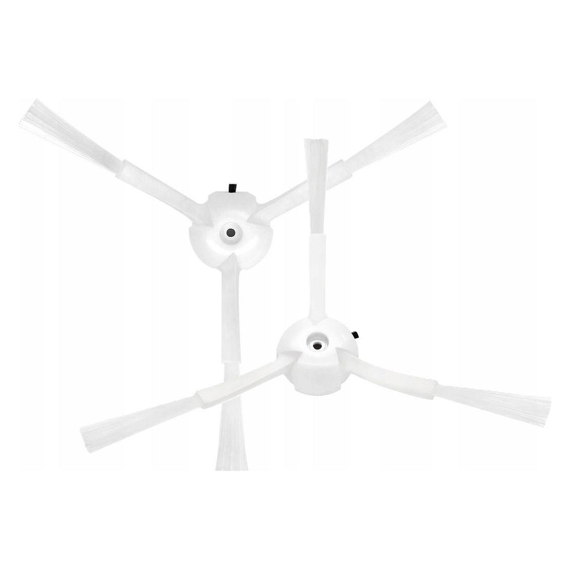 JET Tools 2x Szczotka Szczoteczka Boczna Czyszcząca Do Roborock S8 S8+ S8 Pro Ultra / Biały (JETTOOLS)