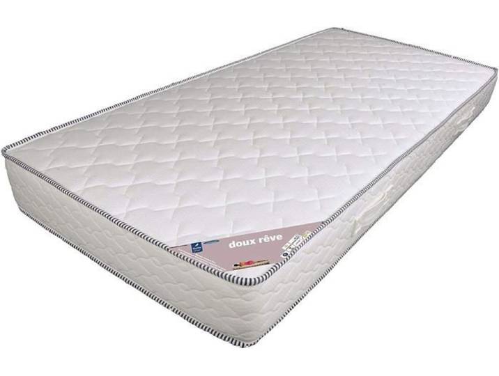 Matelas 90x190 cm epaisseur 18 cm - Soutien Ferme - Mousse 30 Kg-m3 HD Haute Rsilience - Nuit dor
