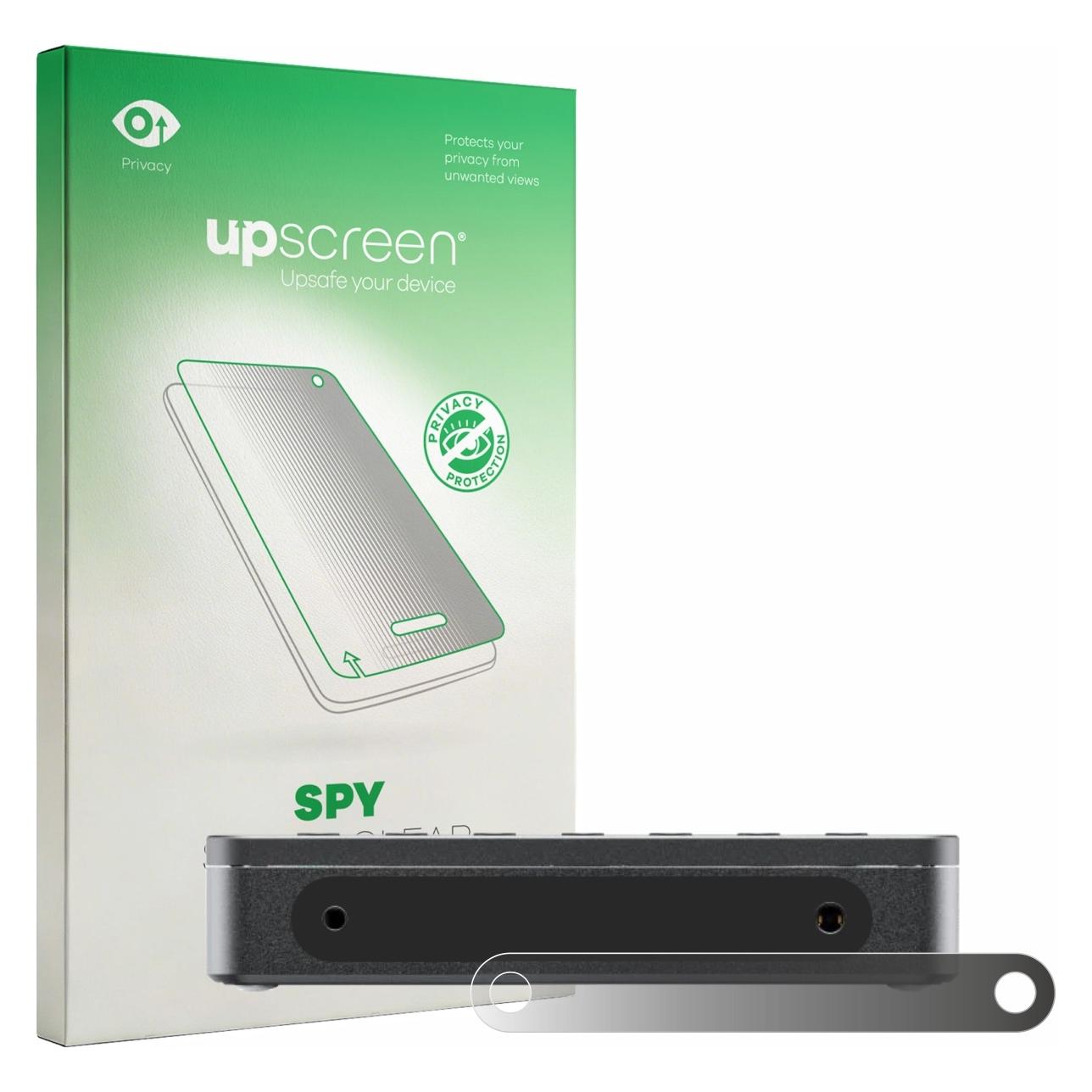 upscreen Sichtschutzfolie für FiiO DM13 BT Anti-Spy Privacy Folie Blaulicht-Schutz (3564210)