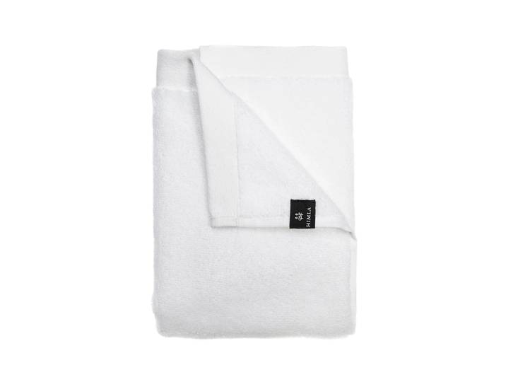 Himla Serviette bio Maxime white 30x50 cm