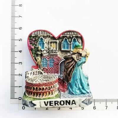 Uplift Treasures Verona Italy Souvenir Fridge Magnet c