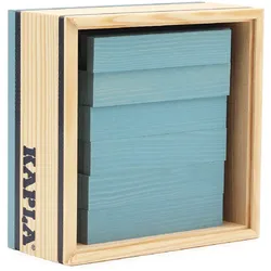 KAPLA - Holzbausteine, hellblau, 40er Box
