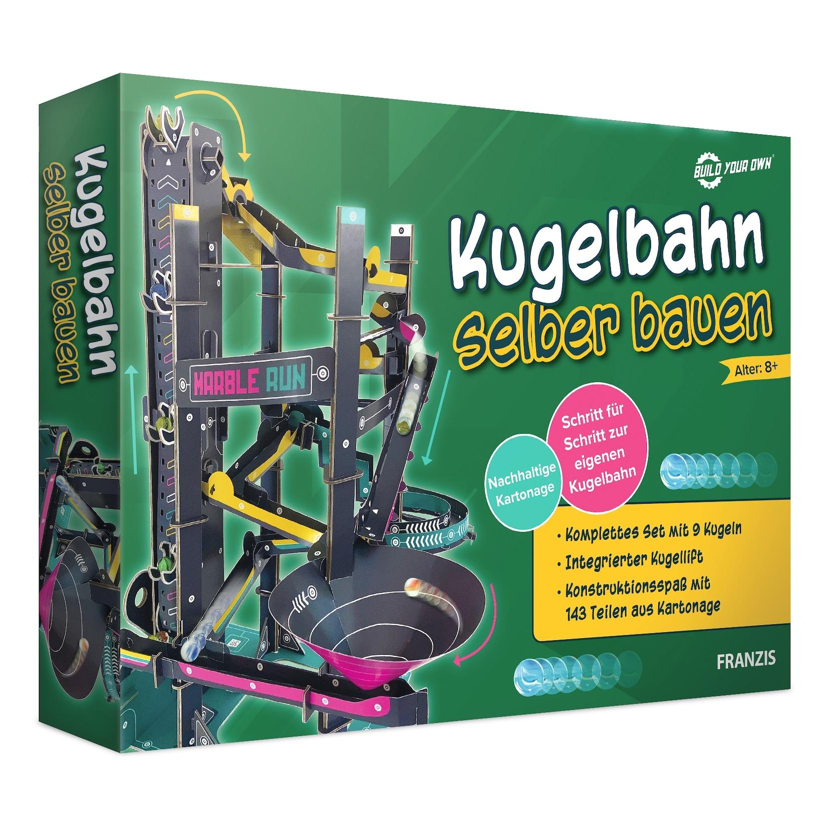 Kugelbahn selber bauen