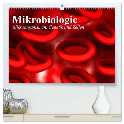 Mikrobiologie. Mikroorganismen, Genetik und Zellen (hochwertiger Premium Wandkalender 2027 DIN A2 quer), Kunstdruck in Hochglanz
