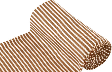 Ringelbündchen, offwhite/camel