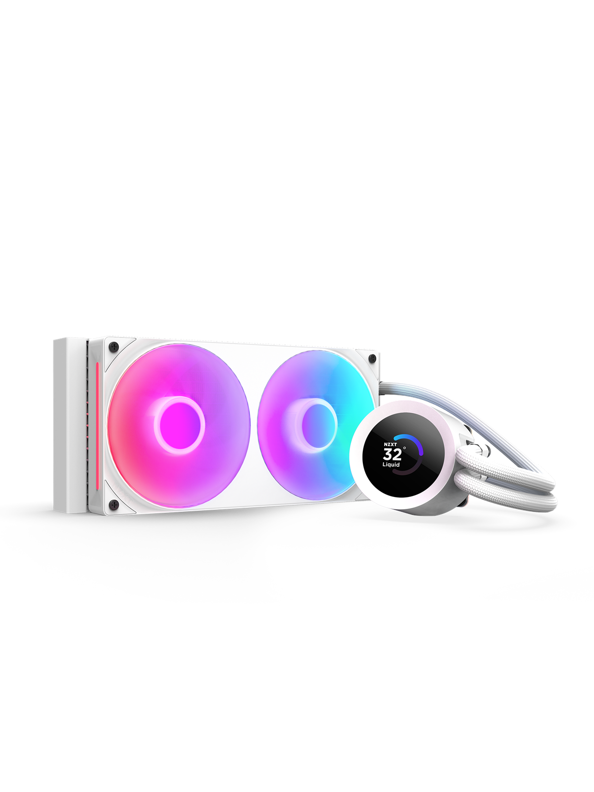 NZXT Kraken Plus 240 RGB (White) - CPU-Wasserkühlung