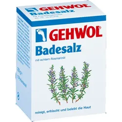GEHWOL Rosmarin Badesalz Portionsbeutel 10X25 g
