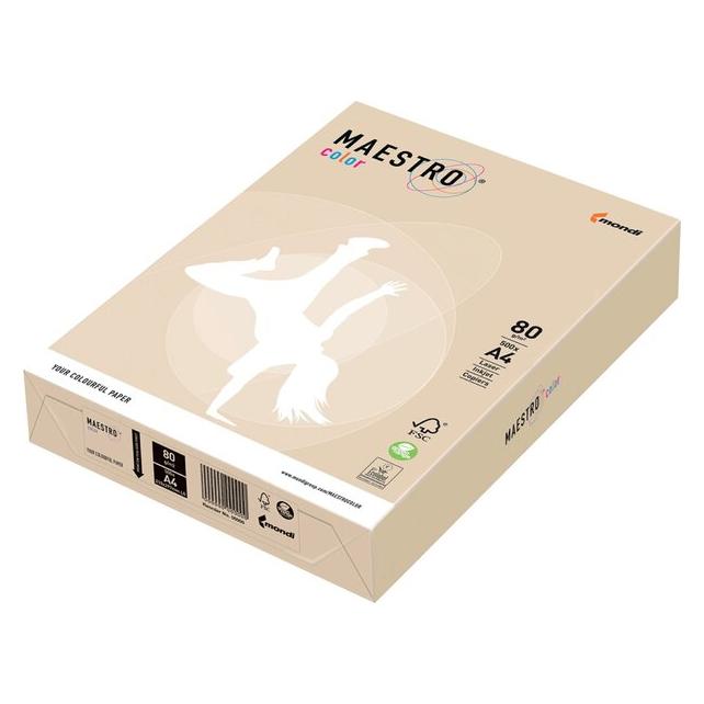 No Name Papier xero A4 80 g Maestro kremowy IGEPA CR20 (A4, 80 g/m²) (44885252)