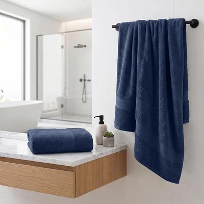 Superior Oregon Organic Cotton 2-Piece Bath Towel Set – Premium Medium-Weight Bathroom Towels