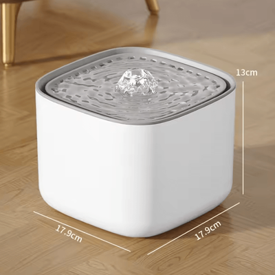 Inspire Curations AquaFlow 3L Automatic Cat Water Fountain white