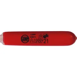 Dehn 700121 Isolierkappe mit Manschette Durchmesser: 15x100 mm ISK MS QS 10 50 L100 ISKMSQS1050L100