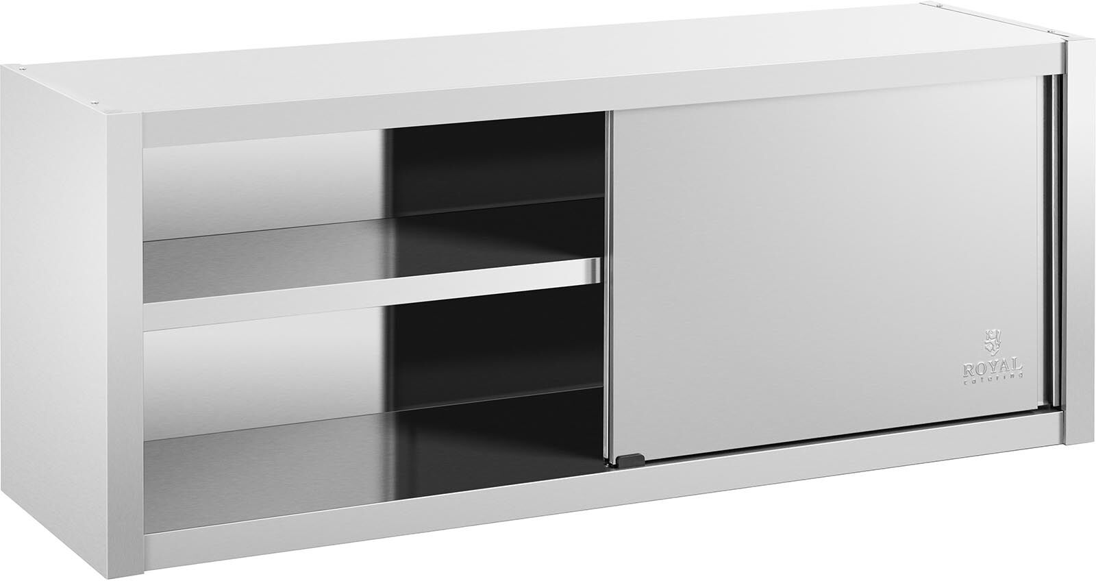 Royal Catering Armoire murale en inox - 150 x 45 cm RCSSWC-150X45-S