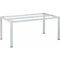 Kettler Tischgestell CUBIC 160 x 95 cm, Aluminium Silber