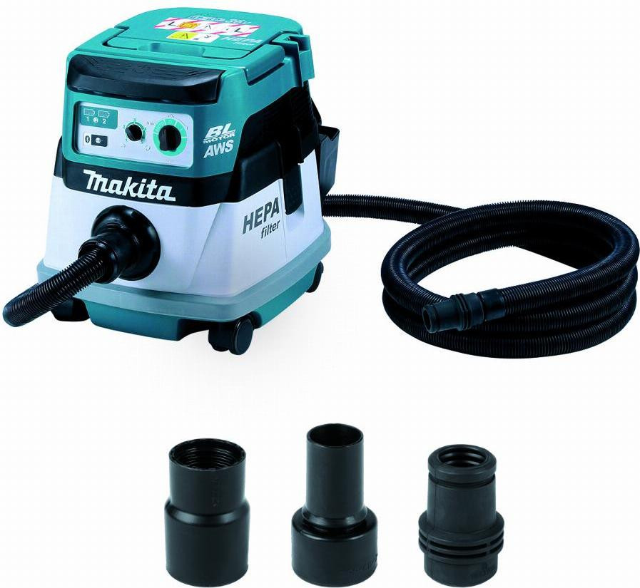 Makita LXT DVC867LZX4 Accu-stofzuiger voor water en stof, Klasse L, met HEPA-filter