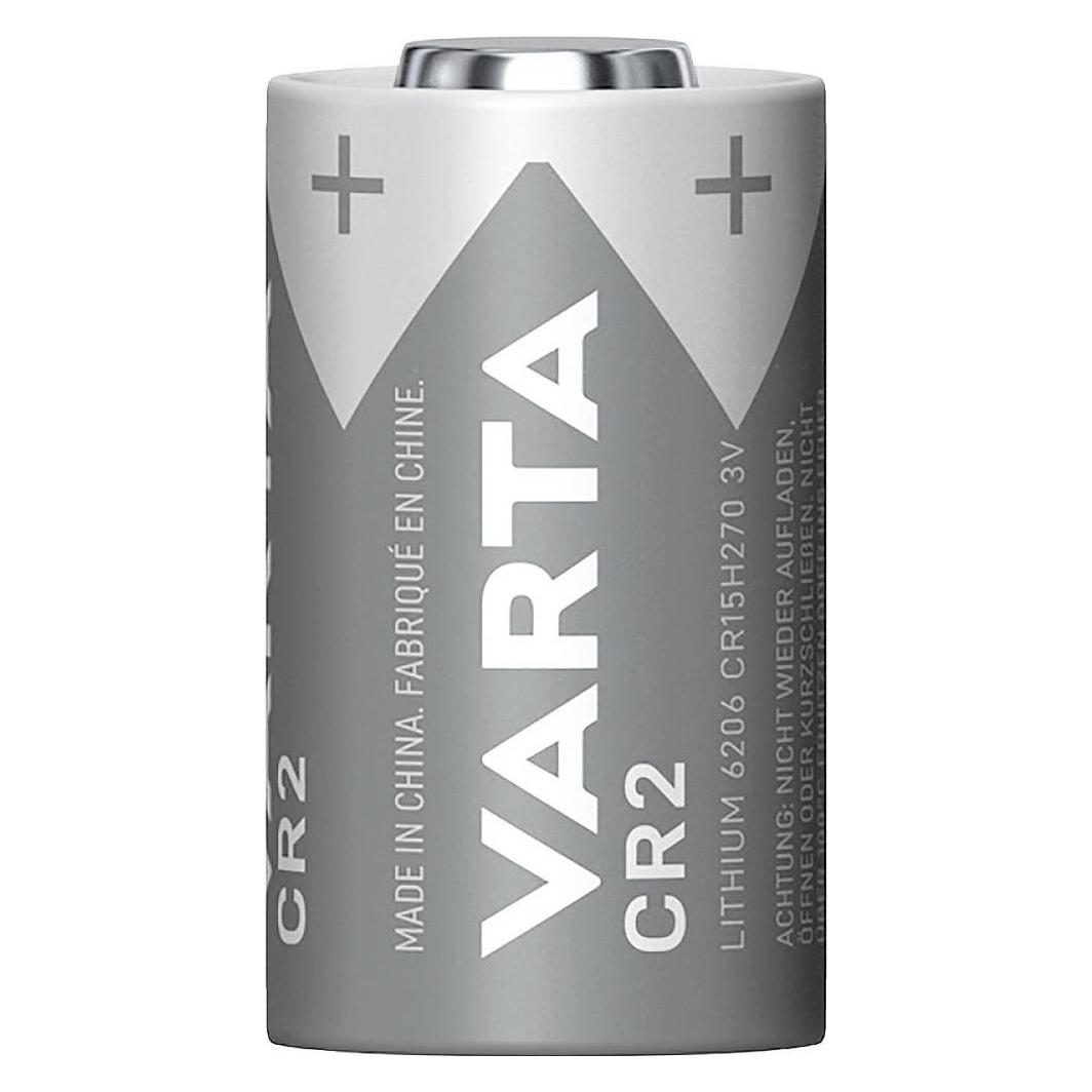 Varta UNI Standardbatterie für DOM Tapkey Pro V2, Maginon LRF-800, ENiQ (1 Stk., CR2, 880 mAh) (VT6206301401)
