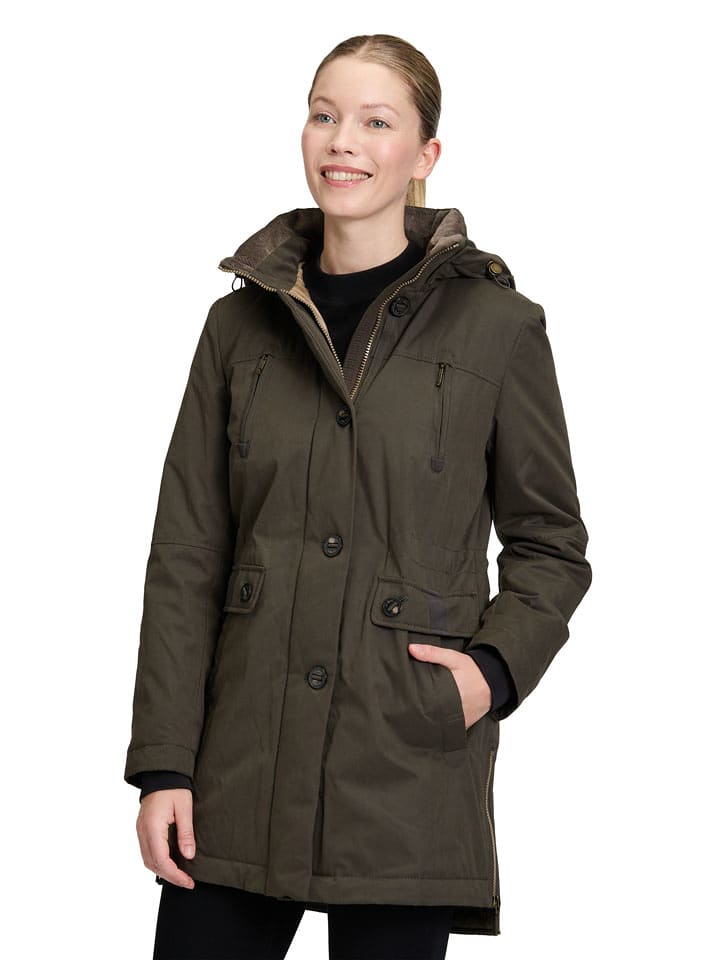 Gil Bret Parka in Khaki - 36