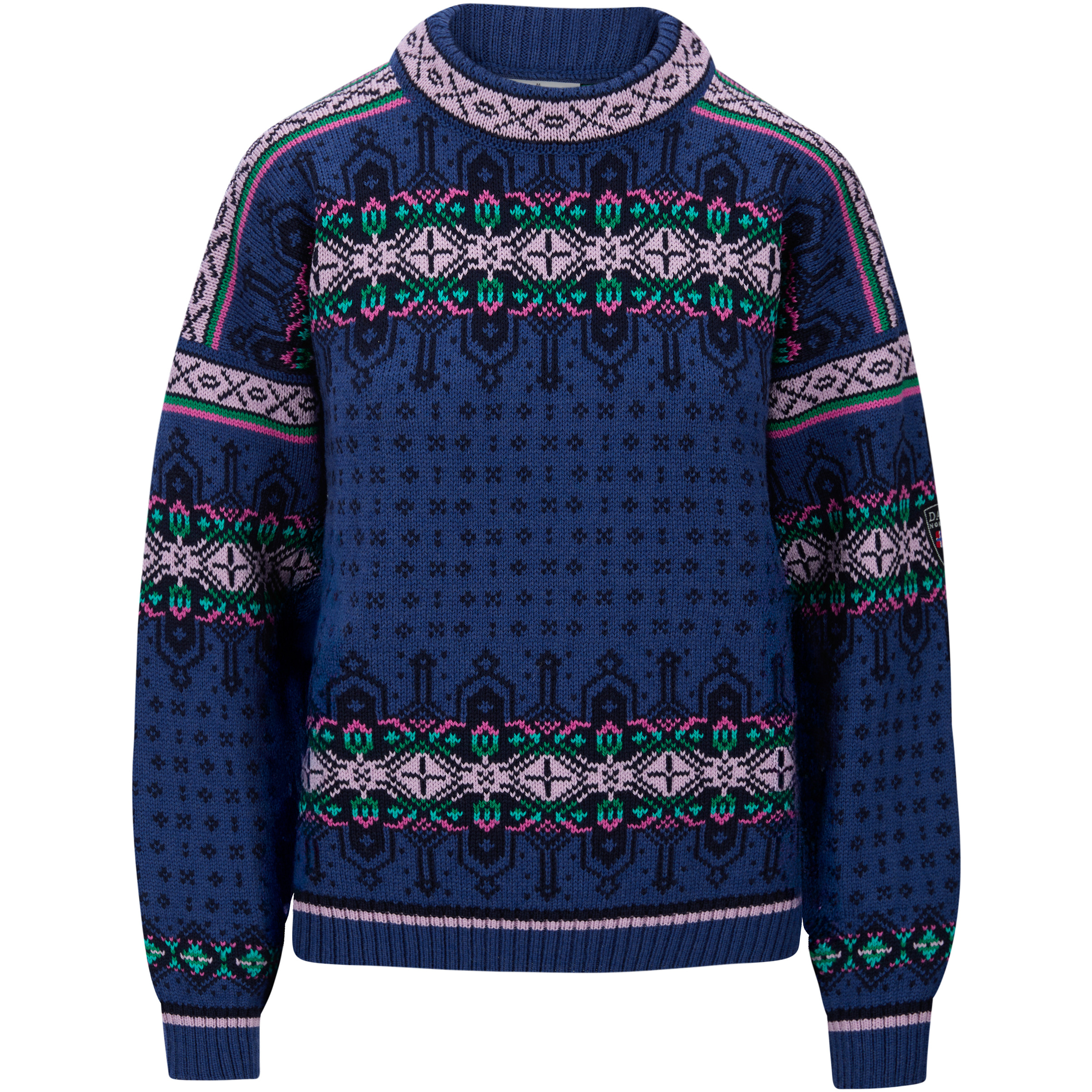 Dale of Norway Albertville Damen Pullover blau Größe L Lifestyle Schnell trocknend