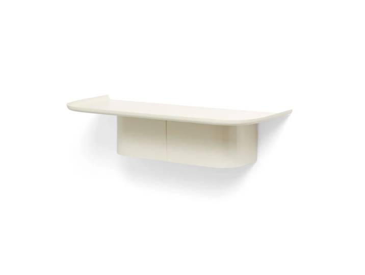 HAY - Korpus Wandregal mit Kleiderhaken, M, cream