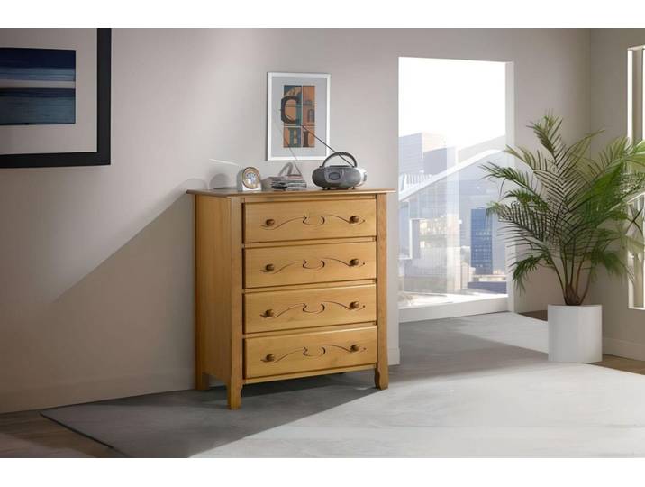 Grande commode avec gravure LUNA