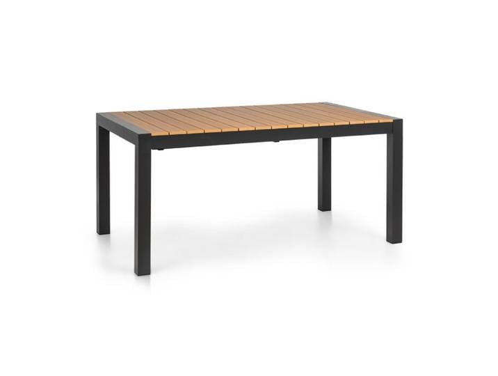 Blumfeldt Menorca Expand Table de jardin 163 x 95 cm teck