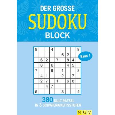Der große Sudoku Block Band 1, Taschenbuch von , Naumann & Göbel, 978-3-625-18472-0