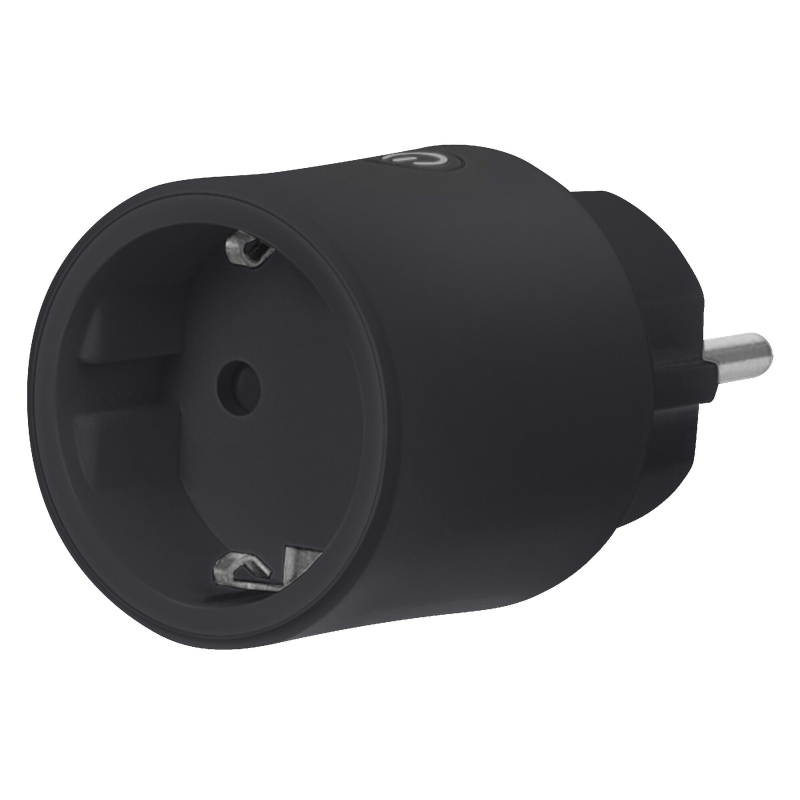 Ledvance SMART+ Indoor Plug slimme stekker met Matter-connectiviteit via WiFi, zwart, 1 stuks