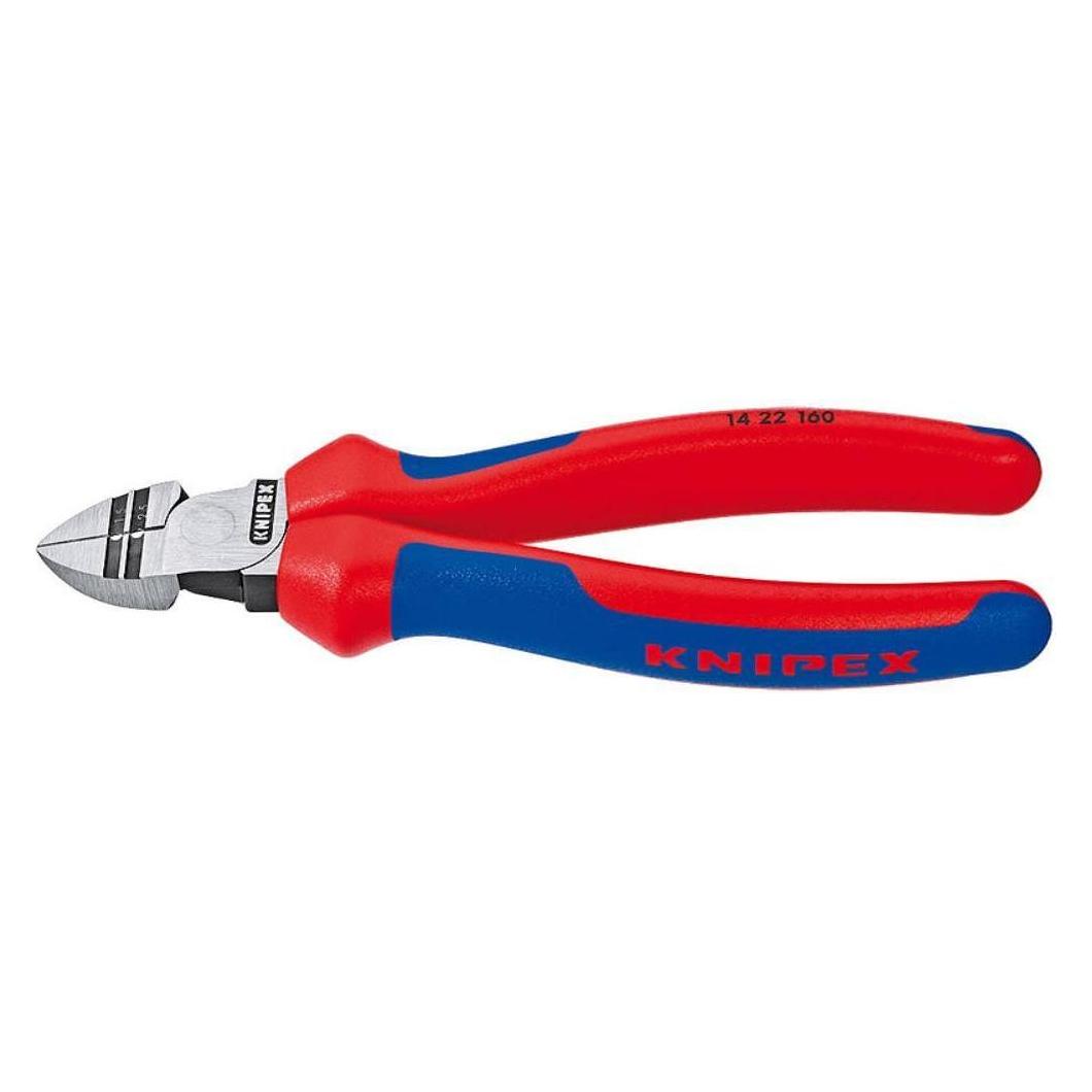 Knipex Abisolier-Seitenschneider 14 22 160 SB (160 mm) (14 22 160 SB)
