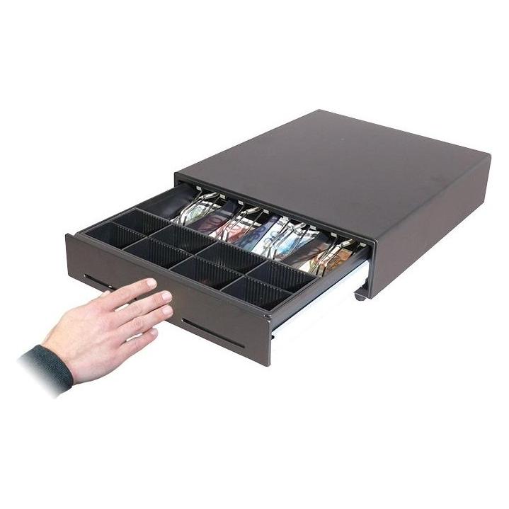 Artdev AC-3540 Touch - Kassenlade - anthrazit - manuelle PushÖffnung (AC-3540TBL)