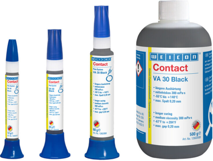 Weicon Contact VA 30 Black Cyanacrylat-Klebstoff 60 g (10025829)