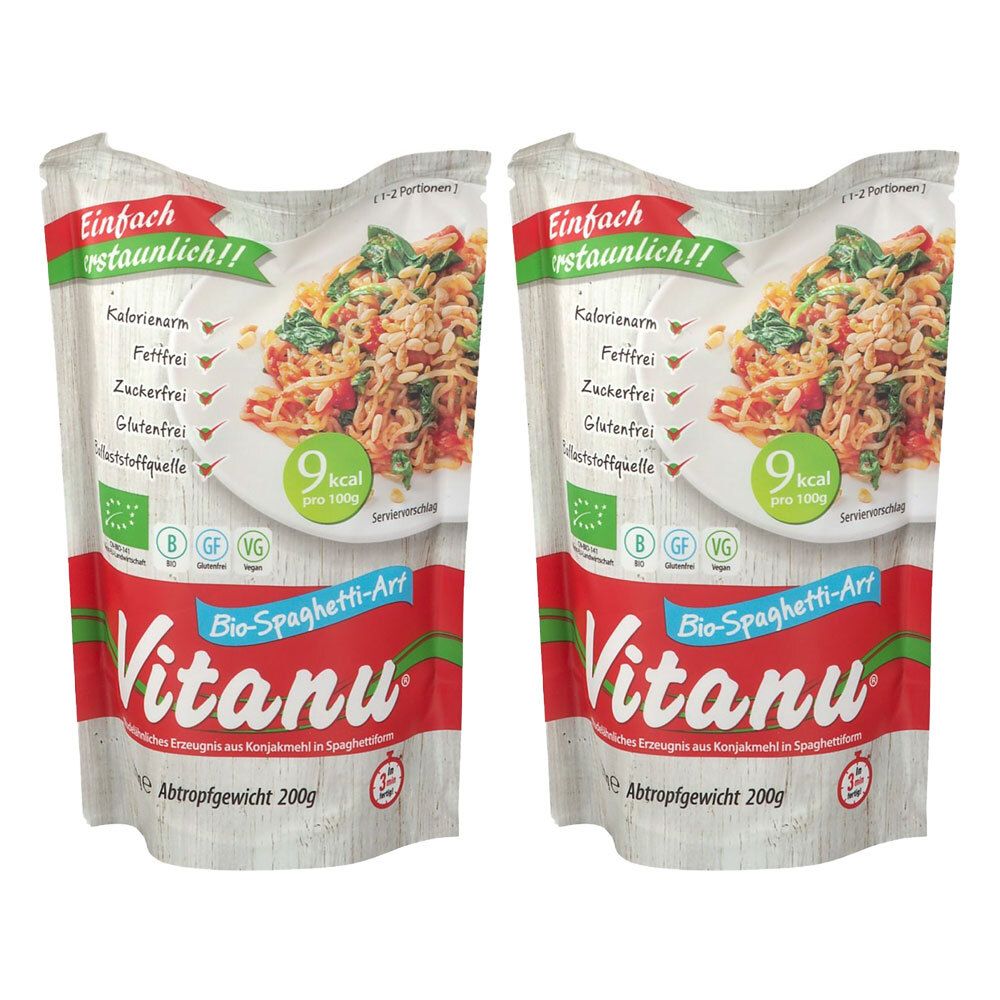 Vitanu Bio Spaghetti 3x200 g Sonstige