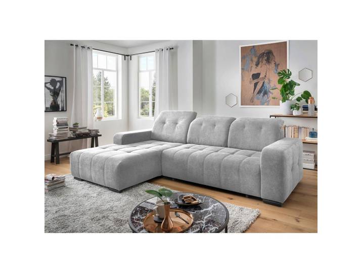 ECKSOFA Vicari Grau S: 292x185 cm