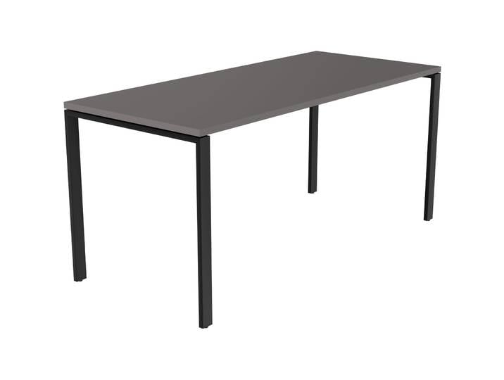 Schreibtisch Setup schiefer B 160 T 70 cm - Material: Holzwerkstoff - Möbel Konfigurator: Traummöbel individuell zusammenstellen - Schweizer