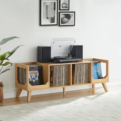 Crosley Furniture Crosley Asheville Small Record Player Stand With Vinyl Storage